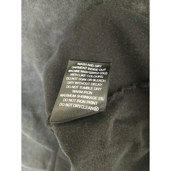 Absent EXCHEQUER TEE Graphic T Shirt Mens M Charcoal Gray Cotton Short Sleeve - Picture 7 of 16